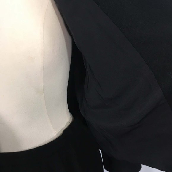 jean-lee Vintage 60s Black Wool Skirt Set, Blazer, Jacket, 42 Bust, 28 Waist - Picture 7 of 10